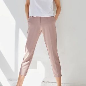 NWOT Babaton Sz 2 Conan Ponte Pants Pink